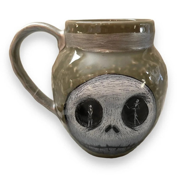 Disney The Nightmare Before Christmas Jack Deadly Night Shade Mug with Spoon - Picture 2 of 5